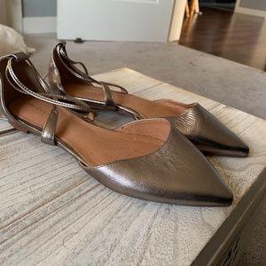 Halogen Lace-Up Flats, US 6M